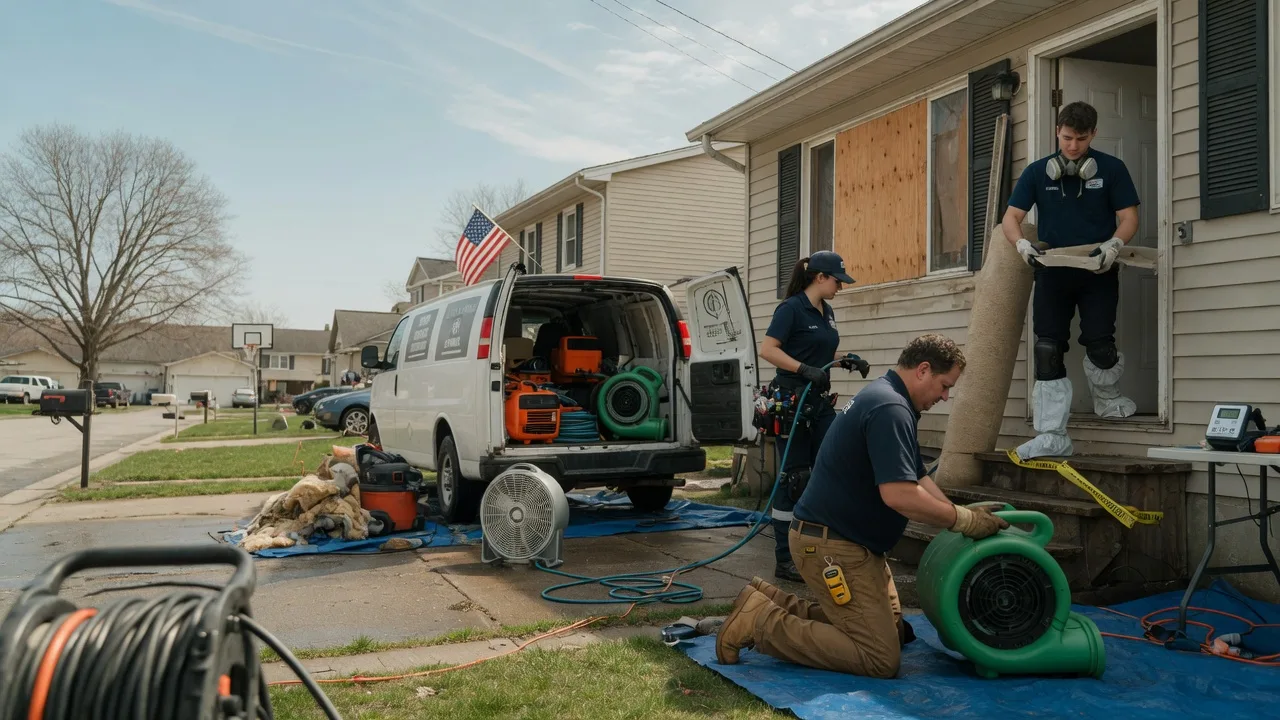 Water Damage Restoration in Webber, KS near me